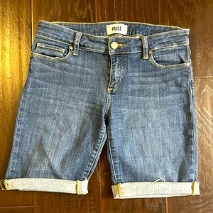 Paige jeans shorts. Gently  worn